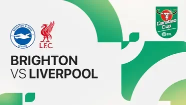 Link Live Streaming Brighton vs Liverpool - Vidio