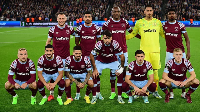 Squad West Ham 2024/2025. Foto: worldfootball.net