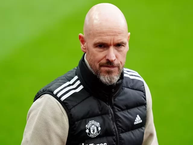 Manajer Manchester United Erik ten Hag pada 6 Oktober 2024. (c) Imago