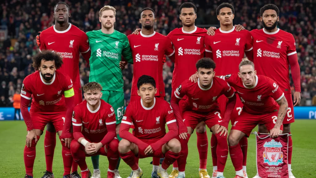 Skuad Liverpool pada musim 2023-2024.  Foto: Visionhaus melalui Getty Images