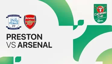 Link Live Streaming Preston North End vs Arsenal di Vidio