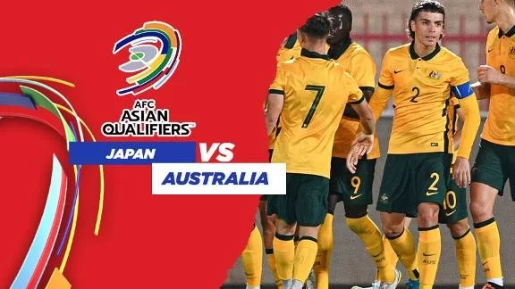 Link Live Streaming Jepang vs Australia - Vision+