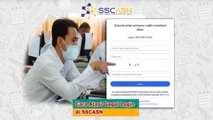 Cara Atasi Gagal Login di sscasn