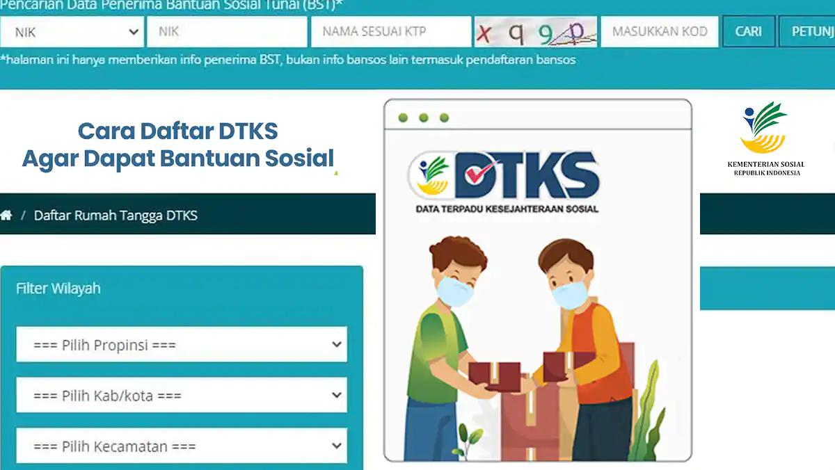 Cara Daftar DTKS Bansos secara Mandiri, Baik Offline maupun Online