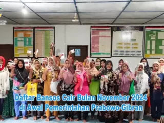 Daftar Bansos Cair Bulan November 2024 di Awal Pemerintahan Prabowo-Gibran