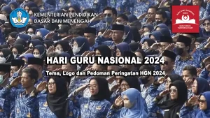 Hari Guru Nasional 2024: Tema, Logo dan Pedoman Peringatan HGN