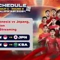 Jadwal Indonesia vs Jepang, Tiket Nonton dan Link Live Streaming