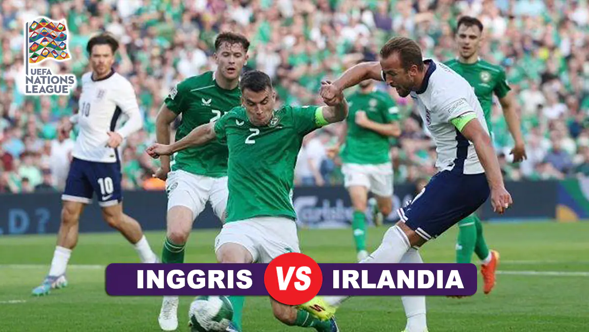 Prediksi Inggris vs Irlandia di Matchday 6 UEFA Nations League 2024/2025