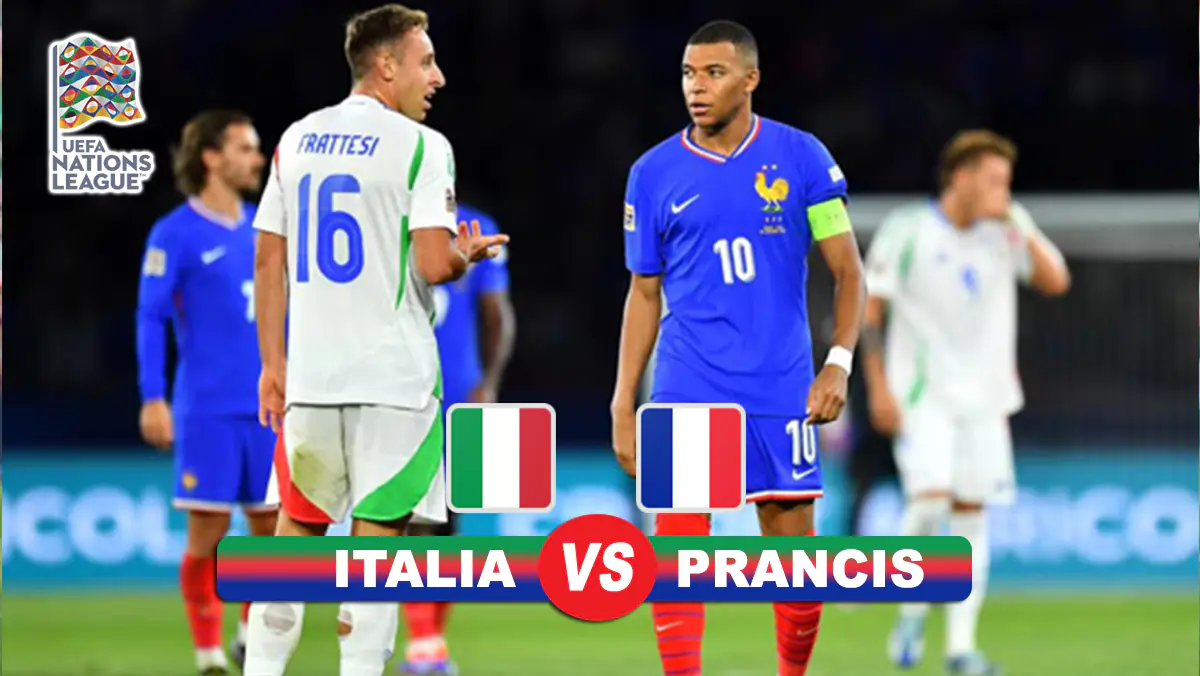 Prediksi Italia vs Prancis di Grup A2 Matchday 6 UEFA Nations League 2024/2025