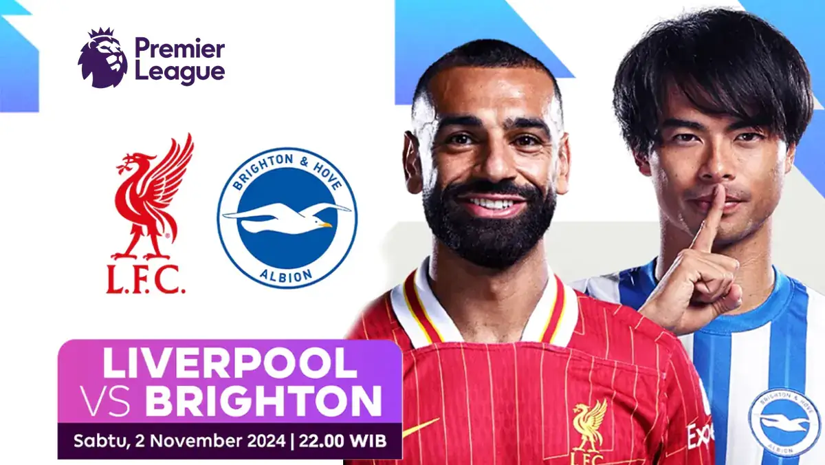 Prediksi Liverpool vs Brighton di Pekan ke-10 Premier League 2024/2025