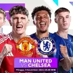 Prediksi Manchester United vs Chelsea di Pekan ke-10 Premier League 2024/2025