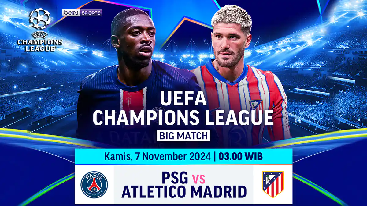 Prediksi PSG vs Atletico Madrid di Matchday 4 Liga Champions 2024-2025