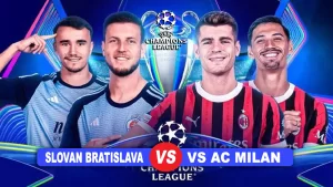 Prediksi Slovan Bratislava vs AC Milan di Matchday 5 Liga Champions 2024-2025