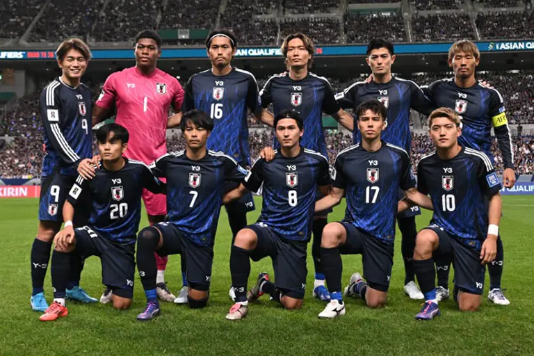 Squad Timnas Jepang di Kualifikasi Piala Dunia 2026 Zona Asia (c) tvonenews