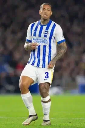 Bek Brighton & Hove Albion Igor (3) selama pertandingan Piala EFL antara Brighton dan Hove Albion dan Liverpool di Stadion American Express, Brighton dan Hove, Inggris pada 30 Oktober 2024. Credit: IMAGO/Pro Sports Images