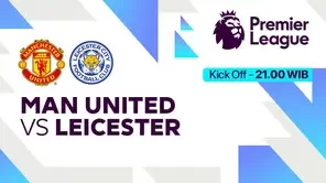 Link Live Streaming Manchester United vs Leicester City - Vidio