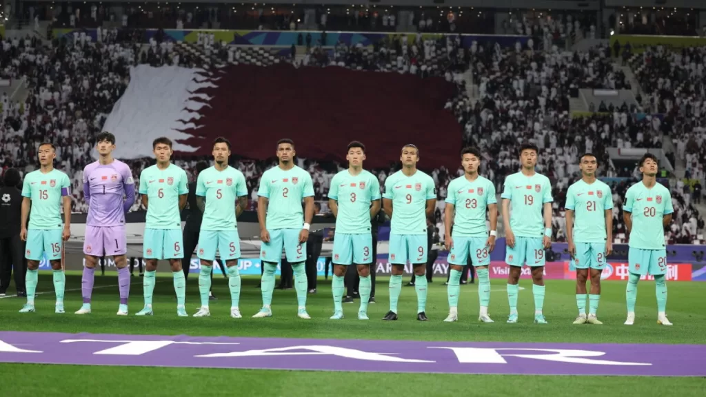 Squad China di Kualifikasi Piala Dunia 2026 Zona Asia