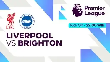 Link Live Streaming Liverpool vs Brighton - Vidio