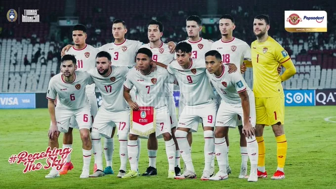 Skuad Timnas Indonesia saat berhadapan dengan Timnas Arab Saudi, Selasa (19/11/2024) (c) PSSI