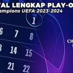 Jadwal Lengkap Babak Play-Off Liga Champions UEFA 2023-2024