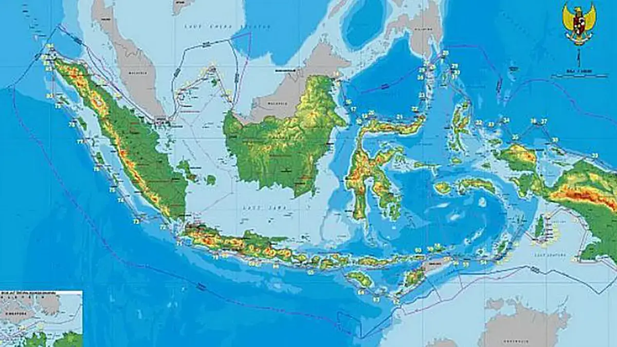 Jumlah Provinsi di Indonesia ada 38, Berikut ini Nama Lengkap Ibu Kotanya