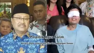 Polemik Agus Salim, Berikut Dasar Hukum dan Alur Penggalangan Donasi