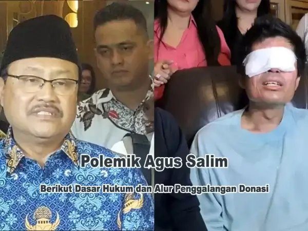 Polemik Agus Salim, Berikut Dasar Hukum dan Alur Penggalangan Donasi