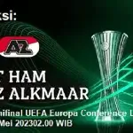 Prediksi West Ham vs AZ Alkmaar pada Leg 1 Semifinal UEFA Europa Conference League (UECL) 2023