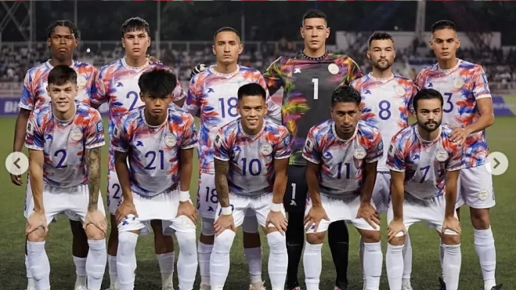 Skuad Timnas Filipina di Piala AFF 2024 (c) Instagram/neil38etheridge