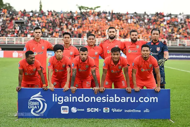 Squad Borneo FC di BRI Liga 1 2024-2025 (c) PT Liga Indonesia Baru