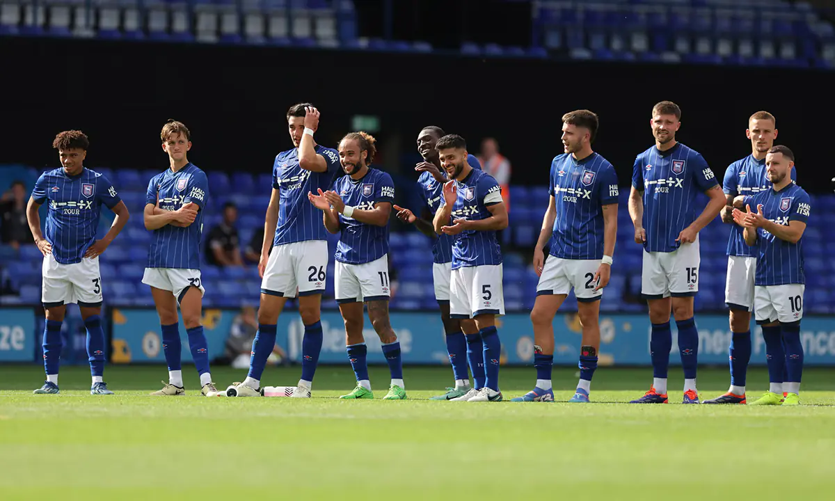 Squad Ipswich Town 2024/2025. (c) The Guardian