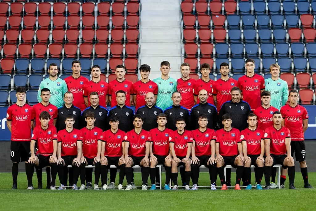 Squad Osasuna 2024-2025 (c) Foto: Osasuna.es