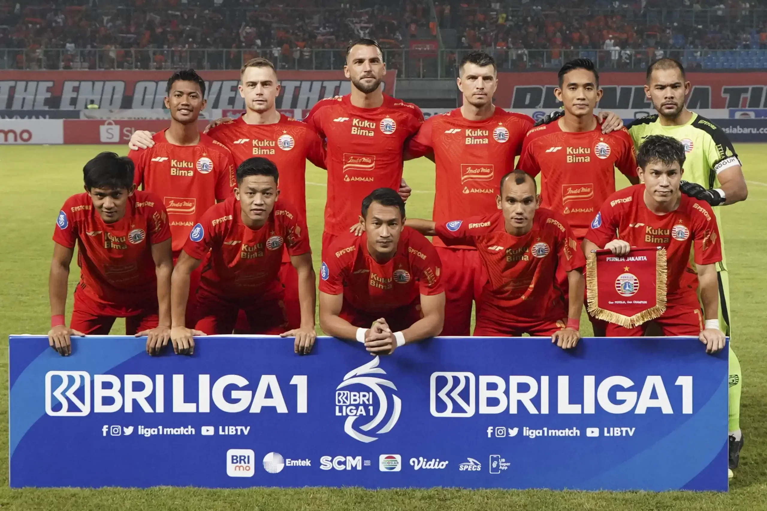 Squad Persija Jakarta di BRI Liga 1 2024-2025 (c) Persija