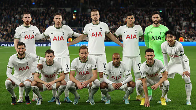 Squad Tottenham Hotspur 2024/2025. (c) worldfootball.net