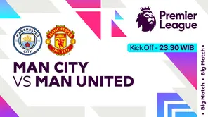 Link Live Streaming Manchester City vs Manchester United di Vidio