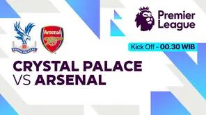 Link Live Streaming Crystal Palace vs Arsenal di Vidio