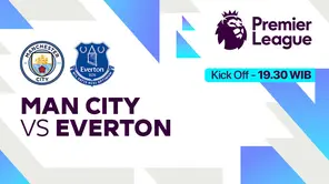 Link Live Streaming Manchester City vs Everton di Vidio