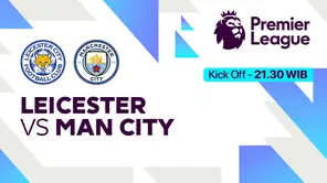 Link Live Streaming Leicester City vs Manchester City di Vidio