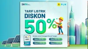 Cara Mendapatkan Diskon Tarif Listrik PLN 50 Persen Mulai Januari 2025