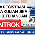 Cara Registrasi Mata Kuliah Bentrok Universitas Terbuka