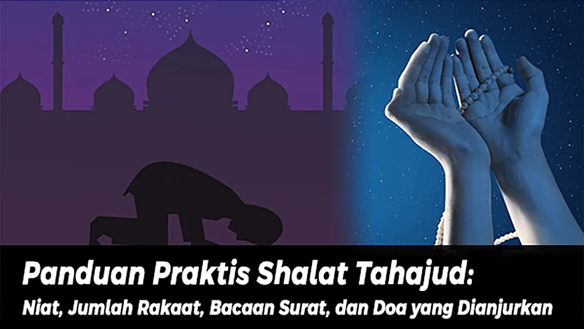 Panduan Praktis Shalat Tahajud: Niat, Jumlah Rakaat, Bacaan Surat, dan Doa yang Dianjurkan