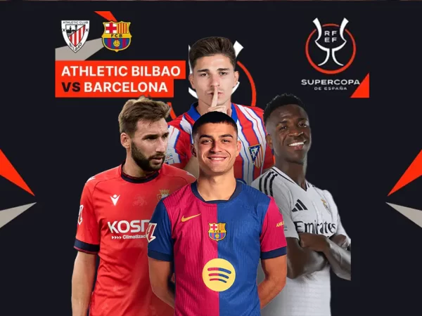 Prediksi Athletic Bilbao vs Barcelona di Semifinal Supercopa de Espana 2024/2025