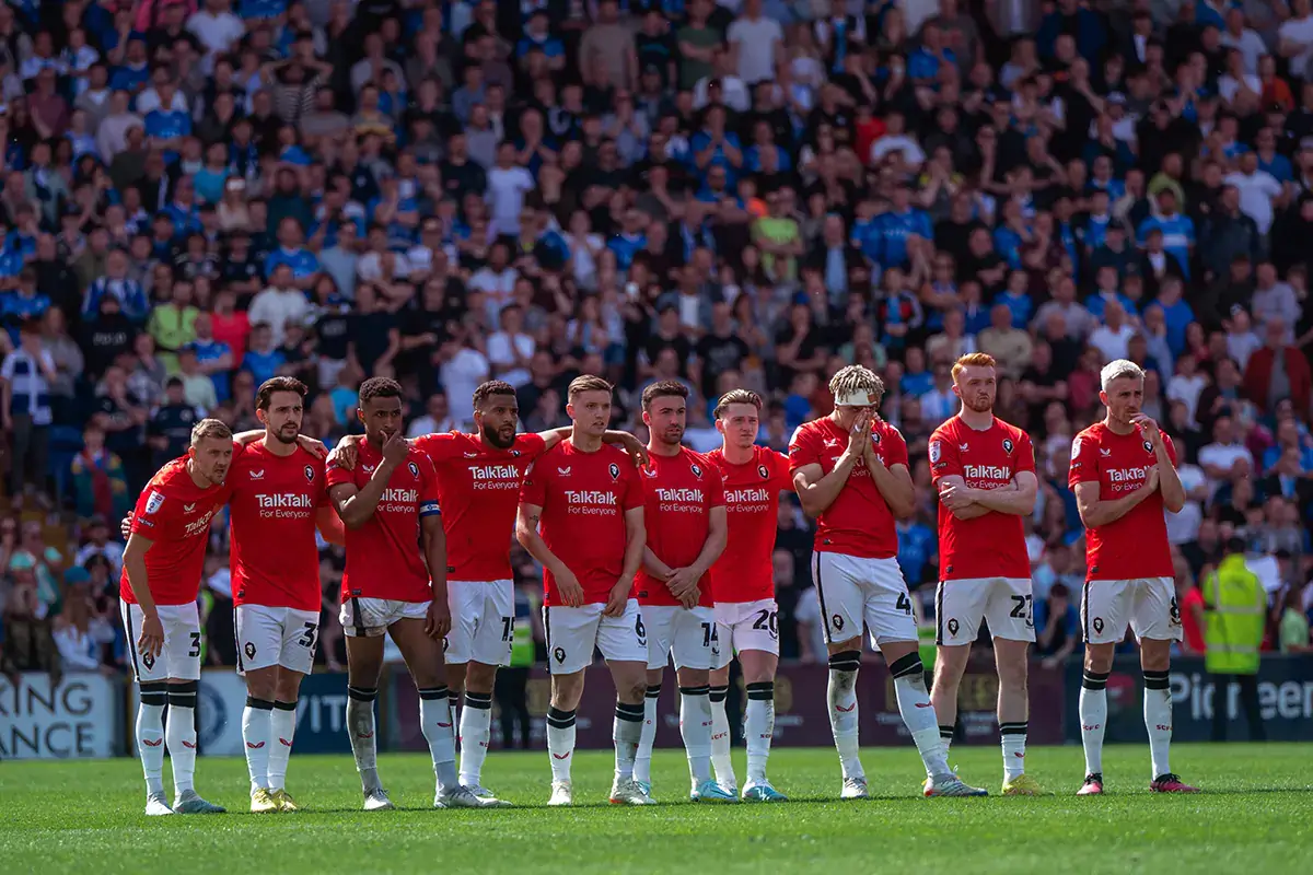 Squad Salford City 2024/2025. (c) Salford City FC