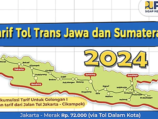 Tarif Tol Trans Jawa dan Sumatera 2024