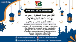 Doa Hari ke-5 Puasa Ramadhan