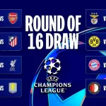 Jadwal Babak 16 Besar Liga Champions 2024/2025