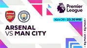 Link Live Streaming Arsenal vs Manchester City di Vidio, 2 Februari 2025