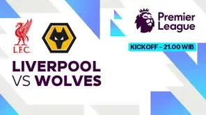 Link Live Streaming Liverpool vs Wolverhampton 16 Februari 2025