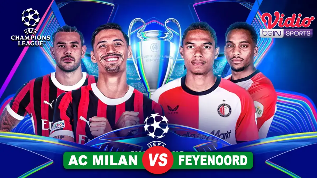 Prediksi AC Milan vs Feyenoord di Leg Kedua Play-off fase gugur Liga Champions Eropa 2024-2025 19 Februari 2025