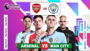 Prediksi Arsenal vs Manchester City di Pekan ke-24 Liga Liga Inggris 2024-2025, 2 Februari 2025